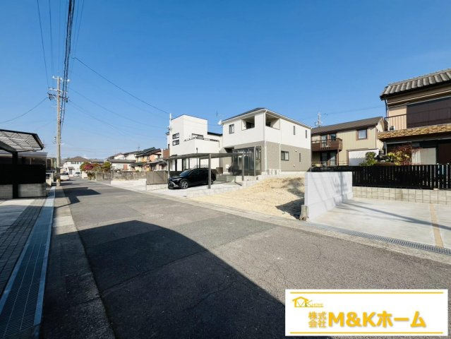 知多市つつじが丘1丁目　全1棟の前面道路含む現地写真|R8.1.19撮影　ストレージルーム付きです♪