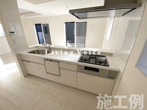 【キッチン】 | 【仲介手数料０円】厚木市まつかげ台2期　新築一戸建て | 厚木市まつかげ台2期　新築一戸建て