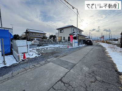 【前面道路含む現地写真】 | Livele Garden.S深谷市田中第3【平屋】新築住宅 | ≪1号棟≫
現地(2026年2月撮影)