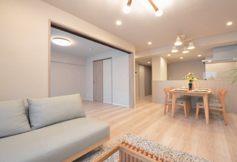 ニューハイツ練馬の居間・リビング