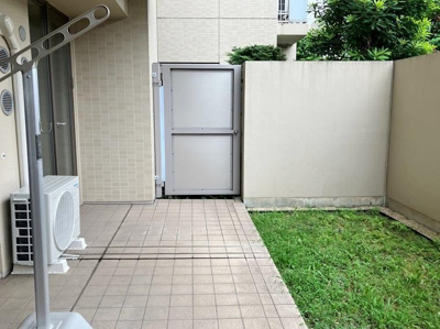 【庭】 | プラウド志村坂上ディアージュ | お庭が付いています