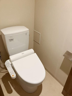 【トイレ】 | プラウド志村坂上ディアージュ | 落ち着いた色調のトイレです