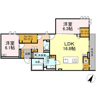 【間取り】 | ベルグランデ