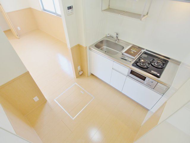 ブルートップCのキッチン