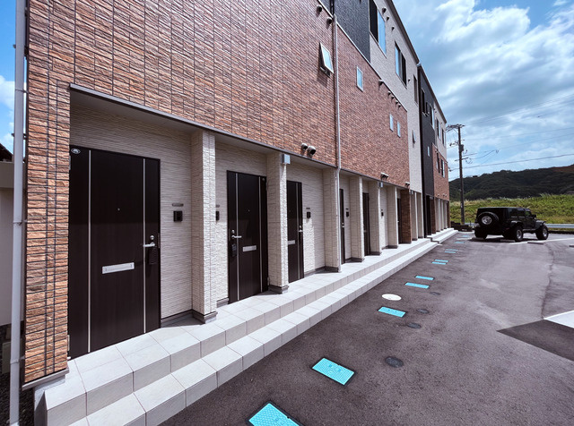 メゾンドリヴァージュA棟のロビー