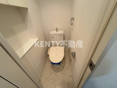 【トイレ】 | ドゥーエ蒲田 | コンパクトで使いやすいトイレです