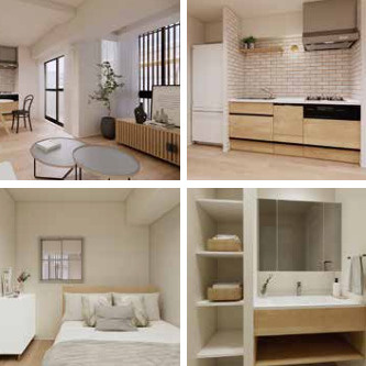 シルバーパレス白金台のキッチン