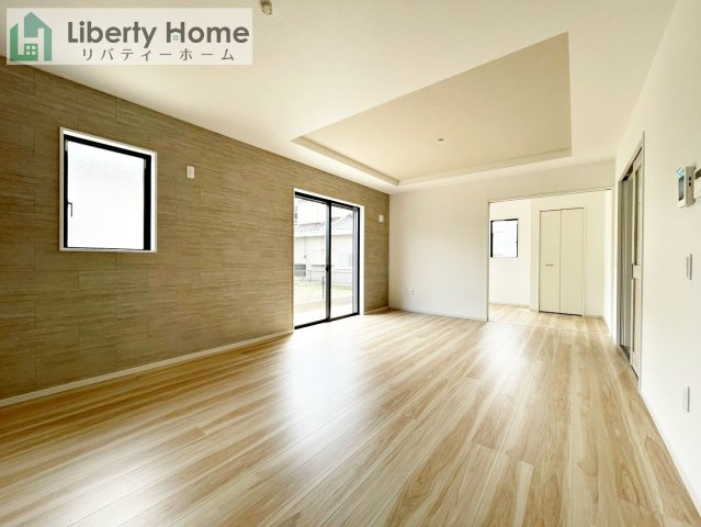 ひたちなか市高場6期　新築戸建　2号棟の居間・リビング