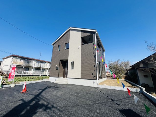 【Cradle Garden】　栃木市薗部町　第１３　全1邸の前面道路含む現地写真|ゆったり和室付き♪4LDK、家事の負担を減らす『水廻り集中』設計です（＾＾）
2026年1月撮影