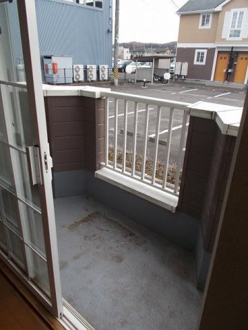 ブルースカイⅠのバルコニー