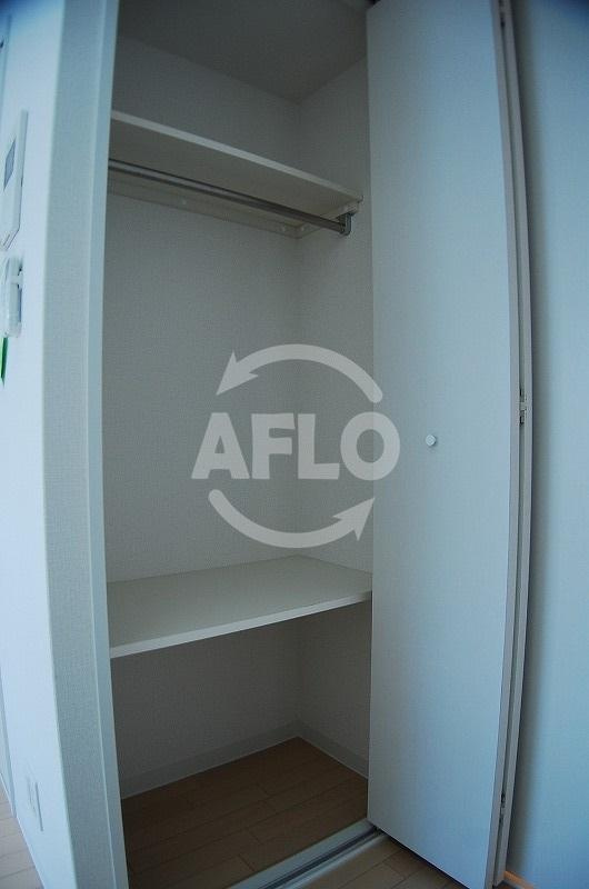 オリエンタル南堀江の収納|オリエンタル南堀江　クローゼット