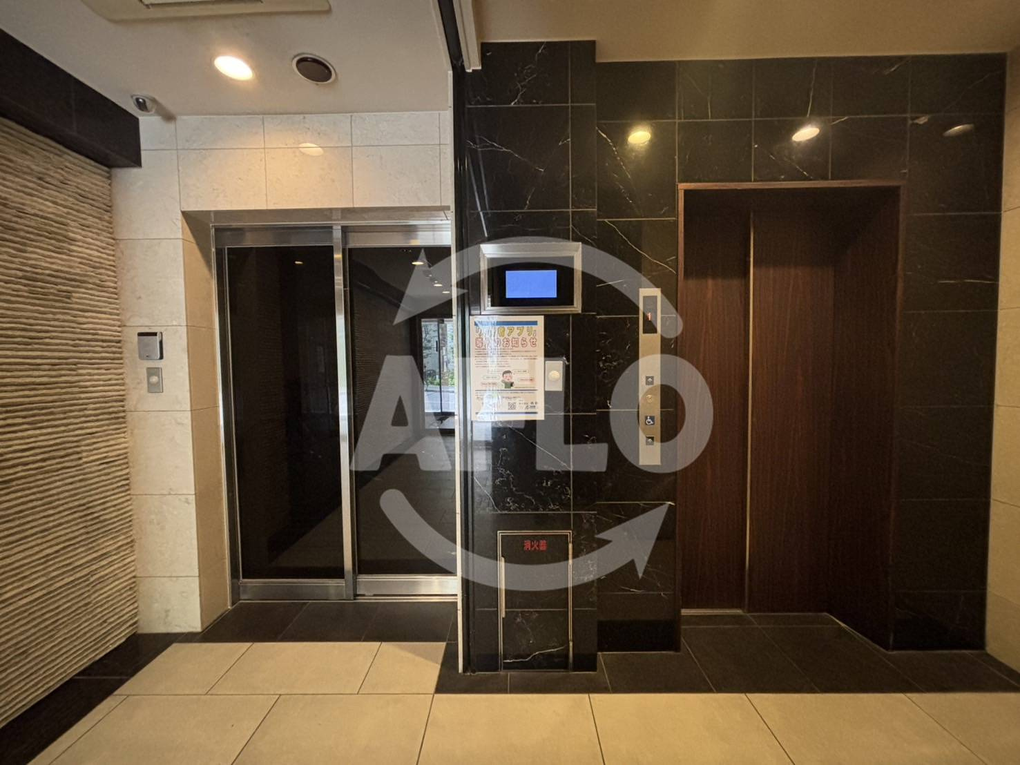 オリエンタル南堀江のロビー|オリエンタル南堀江　ロビー