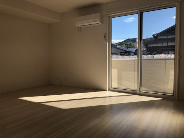 the Terrace 御井町の居間・リビング|使いやすい居間です