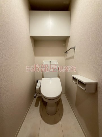 the Terrace 御井町のトイレ|シンプルで使いやすいトイレです