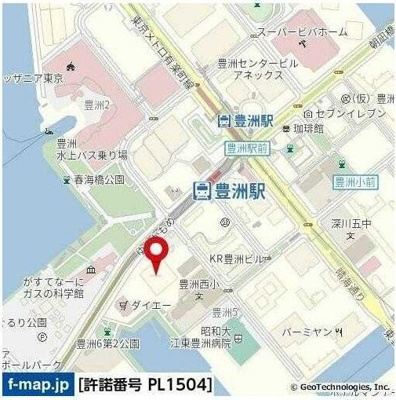 【地図】 | ブランズタワー豊洲