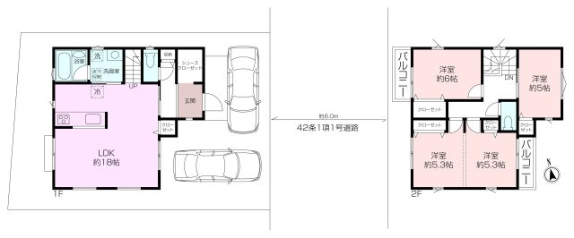 浦賀丘2丁目新築戸建　全2棟の画像
