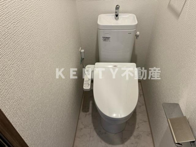 【トイレ】 | クレイシアＩＤＺ蒲田 | 落ち着いたトイレです