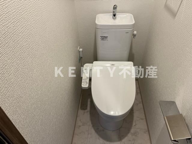 【トイレ】 | クレイシアＩＤＺ蒲田 | 落ち着いたトイレです