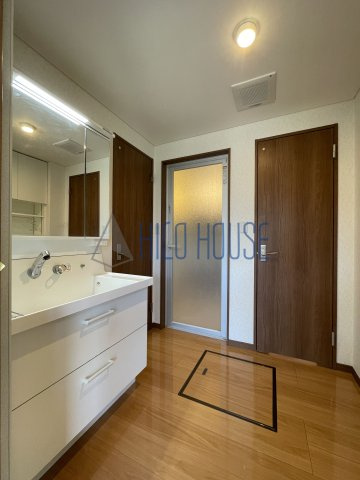 花水木の洗面所