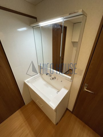 花水木の洗面所