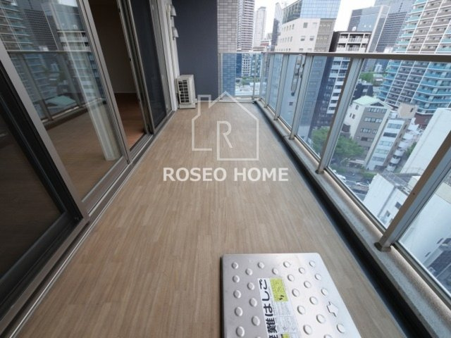 ATKレジデンスなにわ橋のバルコニー|同マンション別部屋：参考写真