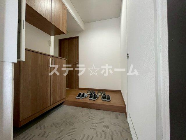 緑地東ロイヤルマンションの玄関|きれいな玄関です