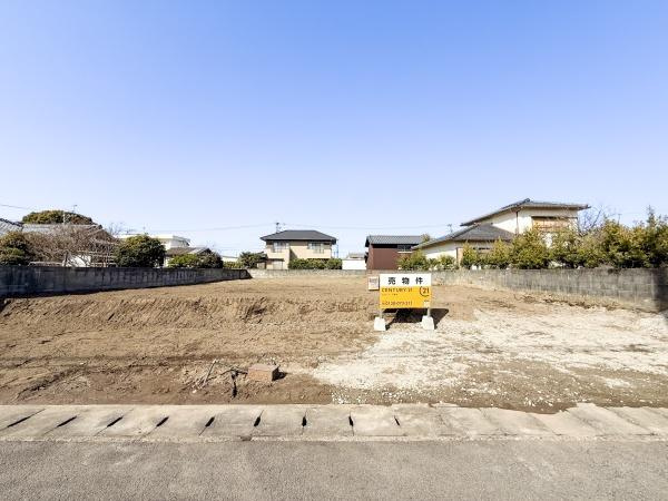 須賀二丁目Ⅲ　土地①の外観|造成工事中です。※分筆後、多少面積の増減可能性があります。