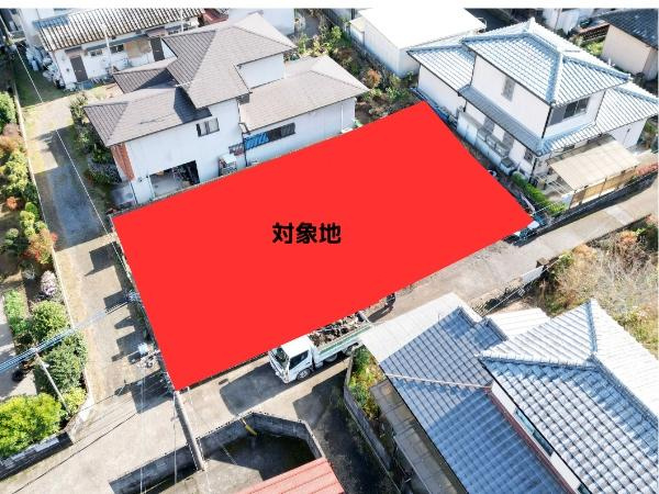 挾間町Ⅱ　土地の前面道路含む現地写真|工事中現地写真（2025年12月撮影）