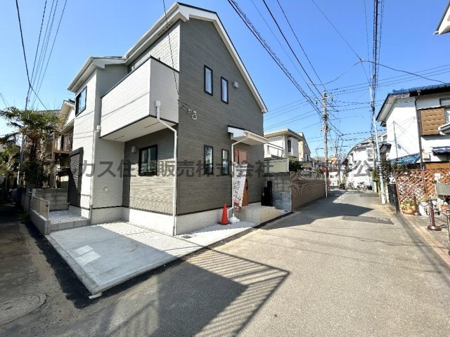西東京市中町５丁目　新築一戸建　西武新宿線　東伏見の前面道路含む現地写真