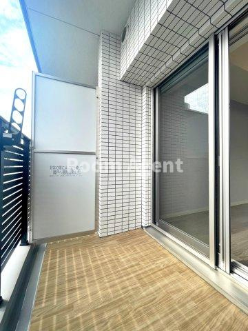 プレサンス名古屋駅ゲートのバルコニー