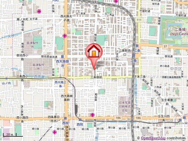 マンション栄光の地図