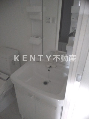 【洗面所】 | スパシエ蒲田グランドタワー | 脱衣スペースもあります