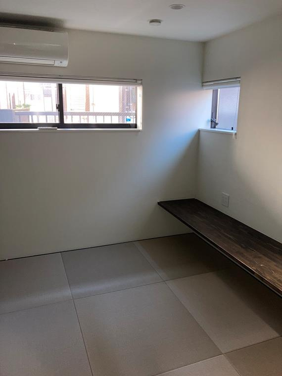 山王戸建の寝室