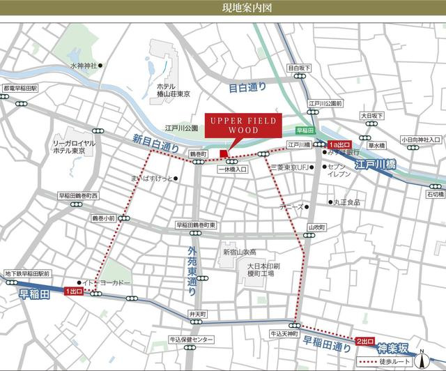 ＵＰＰＥＲ　ＦＩＥＬＤ　ＷＯＯＤの地図