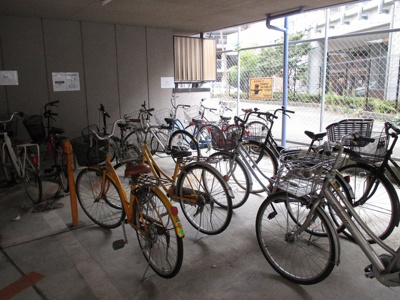 【その他共用部分】 | エミネンスヨシムラ | 自転車置き場です