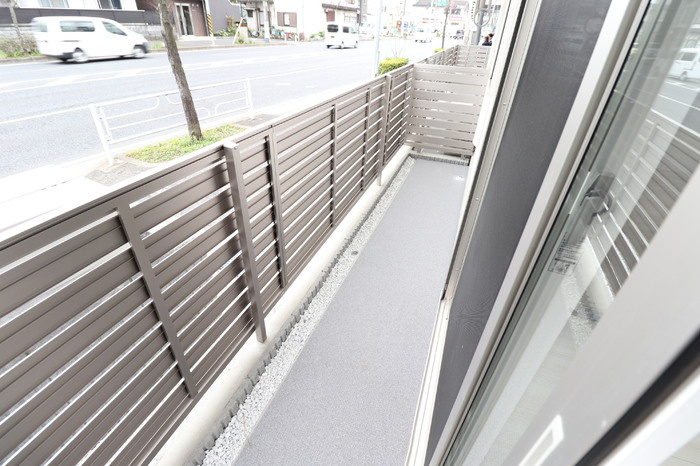 サニーコートのバルコニー