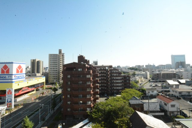 ベスタ櫛原の展望|開放的な眺望です