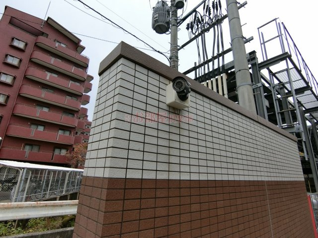 ベスタ櫛原のセキュリティ|防犯カメラ作動中