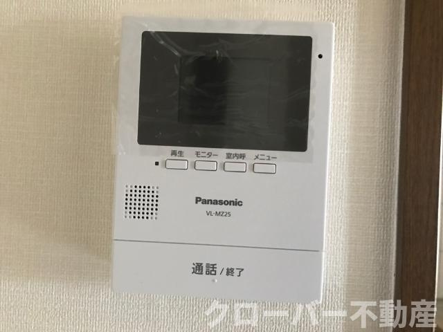 ローズグレイ・パレスのセキュリティ|カメラ付きインターホン