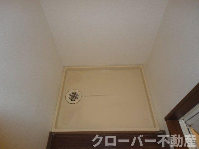 ローズグレイ・パレスの洗面所|洗濯パン