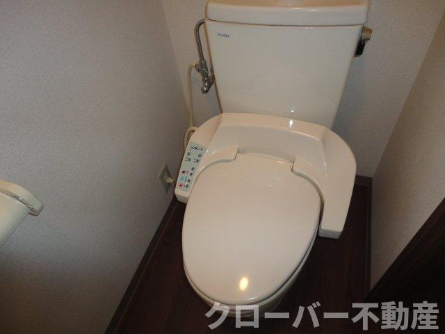 ローズグレイ・パレスのトイレ|シャワー付トイレ