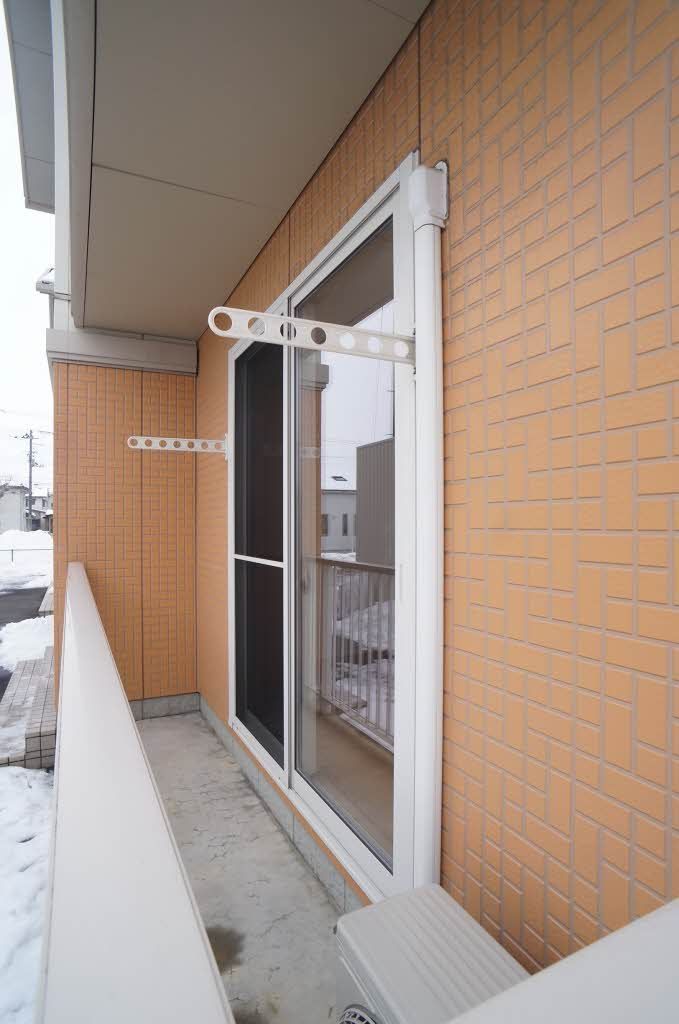 シャーメゾン津志田のバルコニー