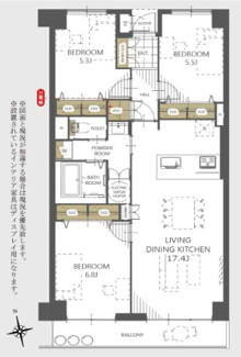 【間取り】 | 稲毛ビューハイツ3号棟 | 稲毛ビューハイツ