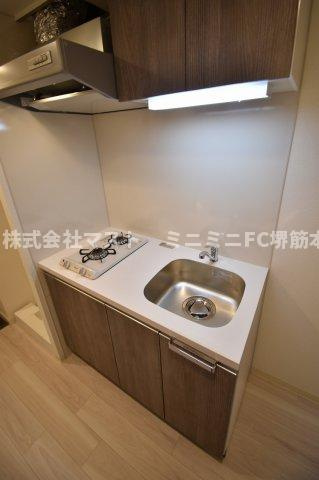 プレサンス堺筋本町ディスティニーのキッチン