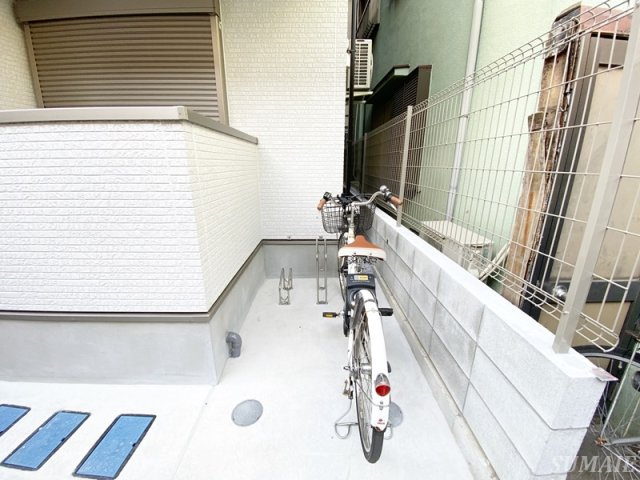 グリーングラスのその他共用部分|駐輪場です☆