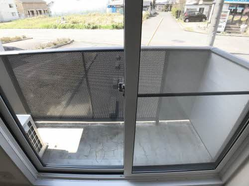 コートラックス Ｄのバルコニー