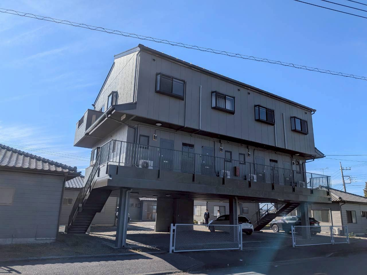 天神台リバーサイドメゾン　メゾネットの外観|外はこのようになっています