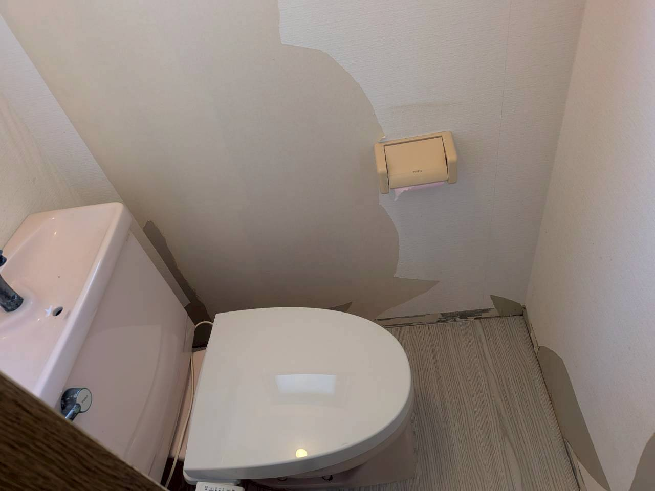 天神台リバーサイドメゾン　メゾネットのトイレ|トイレもきれいです