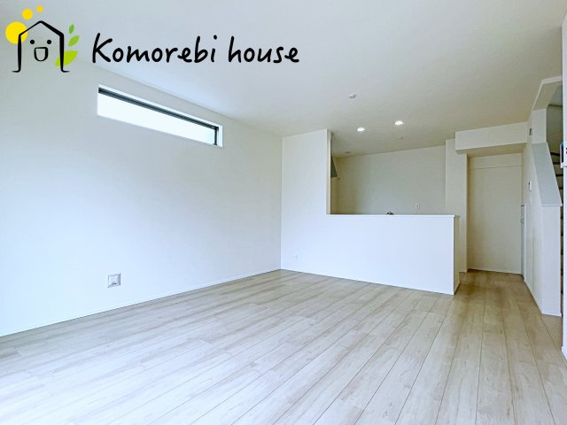 第3　伊奈町小室　新築一戸建て　ハートフルタウン　Fの居間・リビング|使いやすい居間です