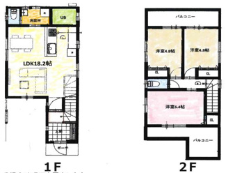 【間取り】 | 新築戸建　明石市藤が丘１丁目 | ３ＬＤＫ